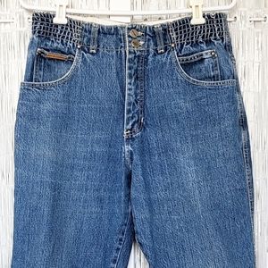 Vintage 90s Gitano High Waist Tapered  Jeans sz10